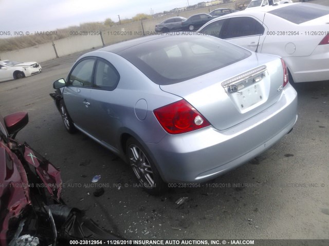 JTKDE177570218174 - 2007 TOYOTA SCION TC 浅蓝色 照片 3