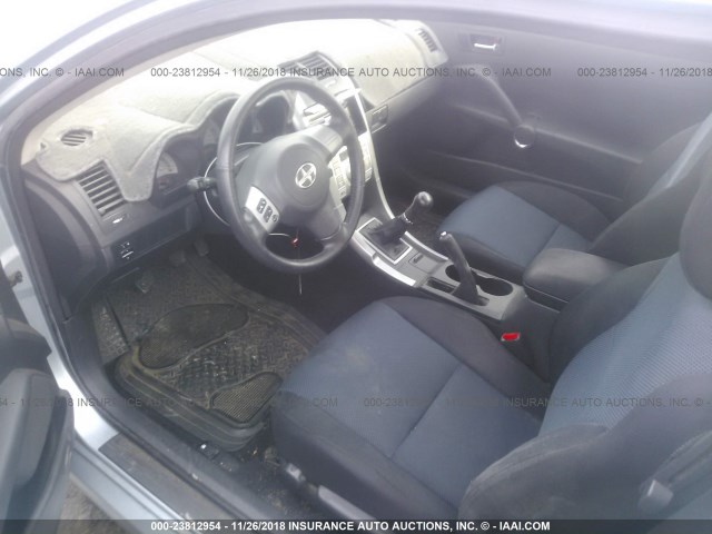 JTKDE177570218174 - 2007 TOYOTA SCION TC 浅蓝色 照片 5