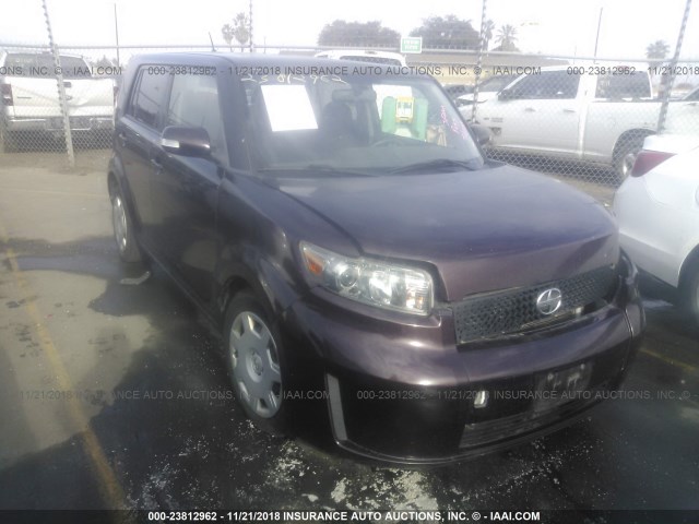 JTLKE50E781003331 - 2008 TOYOTA SCION XB Bənövşəyi foto 1