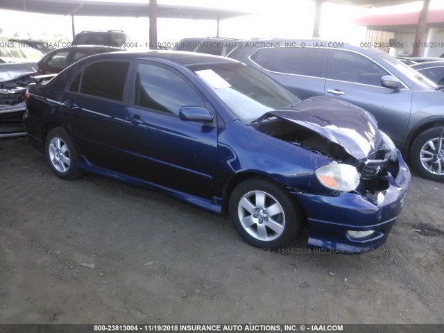 1NXBR32E75Z556262 - 2005 TOYOTA COROLLA CE/LE/S BLUE photo 1