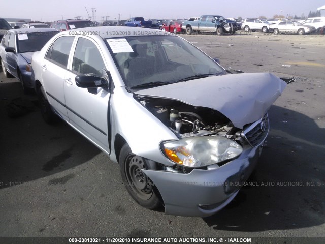 1NXBR32E18Z969489 - 2008 TOYOTA COROLLA CE/LE/S SILVER photo 1