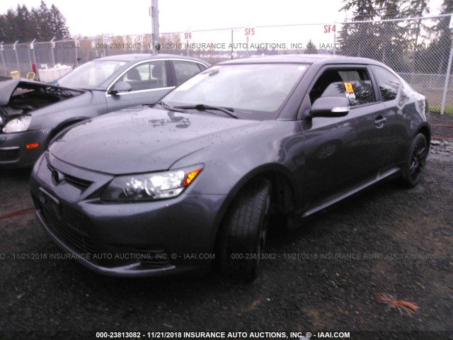 JTKJF5C73C3027777 - 2012 TOYOTA SCION TC 灰色 照片 2