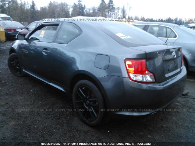 JTKJF5C73C3027777 - 2012 TOYOTA SCION TC 灰色 照片 3