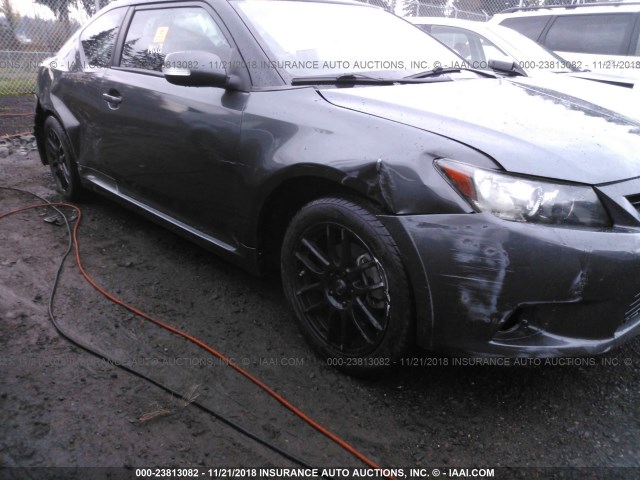 JTKJF5C73C3027777 - 2012 TOYOTA SCION TC 灰色 照片 6