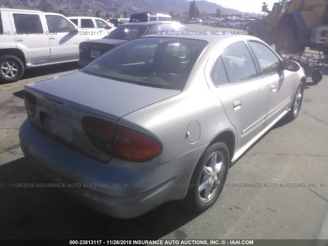 1G3NF52E2YC358933 - 2000 OLDSMOBILE ALERO GLS SILVER photo 4