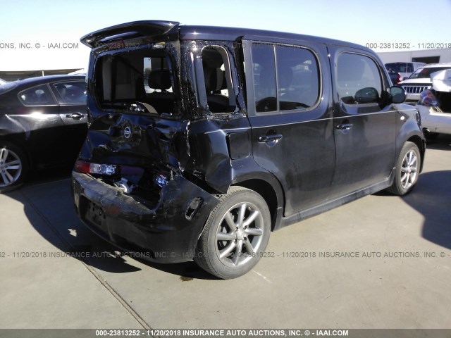 JN8AZ2KR3AT158385 - 2010 NISSAN CUBE S/SL/KROM BLACK photo 4