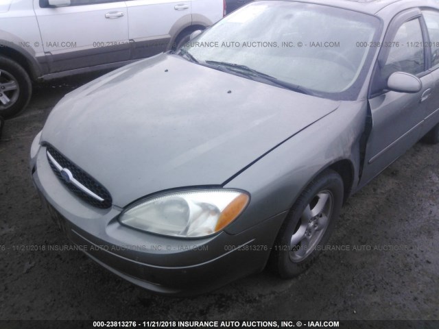 1FAFP55U33G158543 - 2003 FORD TAURUS SES GRAY photo 6