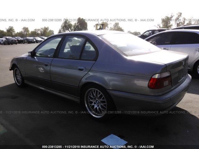 WBADT63422CH93944 - 2002 BMW 530 I AUTOMATIC GRAY photo 3