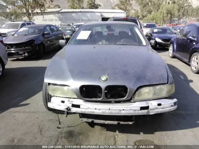 WBADT63422CH93944 - 2002 BMW 530 I AUTOMATIC GRAY photo 6