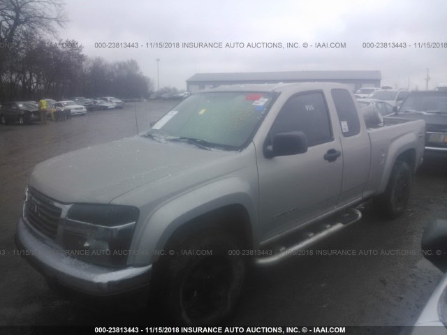 1GTDT196448110708 - 2004 GMC CANYON GOLD photo 2