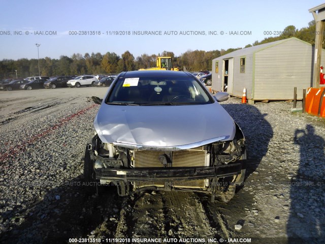 5NPEC4AC3CH453789 - 2012 HYUNDAI SONATA SE/LIMITED SILVER photo 6