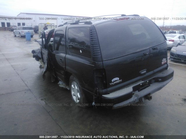 1GKEK63U54J244121 - 2004 GMC YUKON DENALI GRAY photo 3