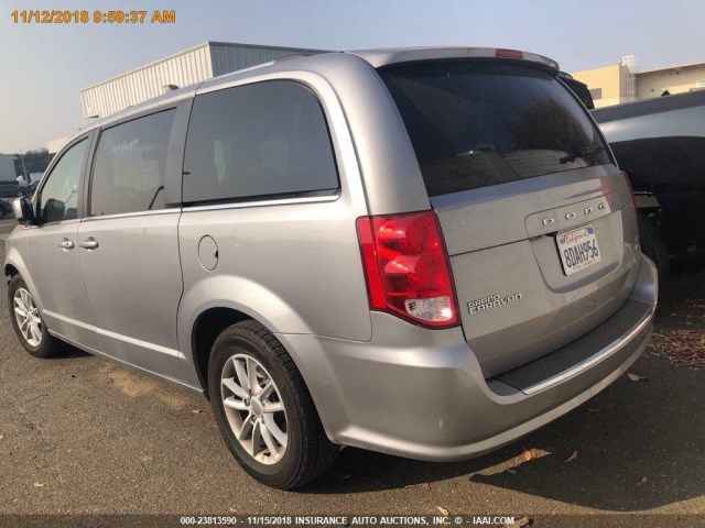 2C4RDGCG2JR205646 - 2018 DODGE GRAND CARAVAN SXT GRAY photo 13