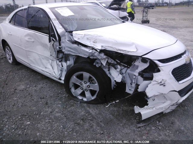 1G11B5SL9EF247419 - 2014 CHEVROLET MALIBU LS WHITE photo 1