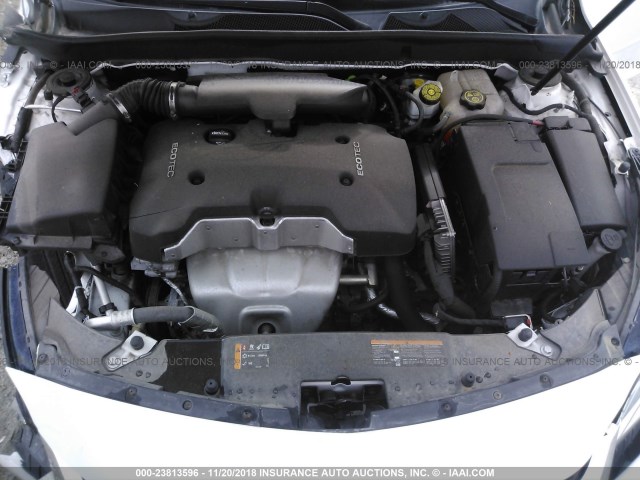 1G11B5SL9EF247419 - 2014 CHEVROLET MALIBU LS WHITE photo 10