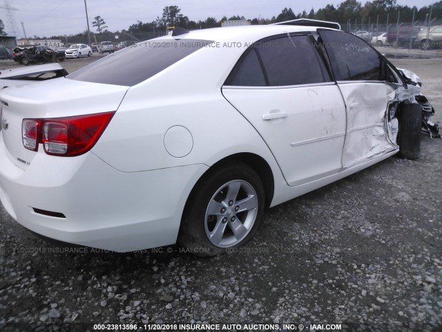 1G11B5SL9EF247419 - 2014 CHEVROLET MALIBU LS WHITE photo 4