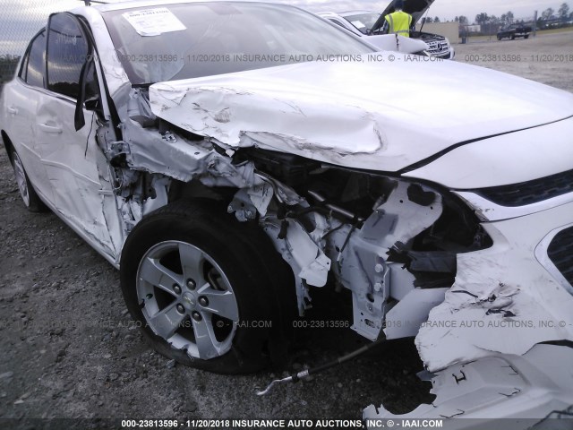 1G11B5SL9EF247419 - 2014 CHEVROLET MALIBU LS WHITE photo 6