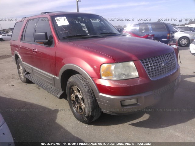 1FMEU17W63LA95981 - 2003 FORD EXPEDITION EDDIE BAUER RED photo 1