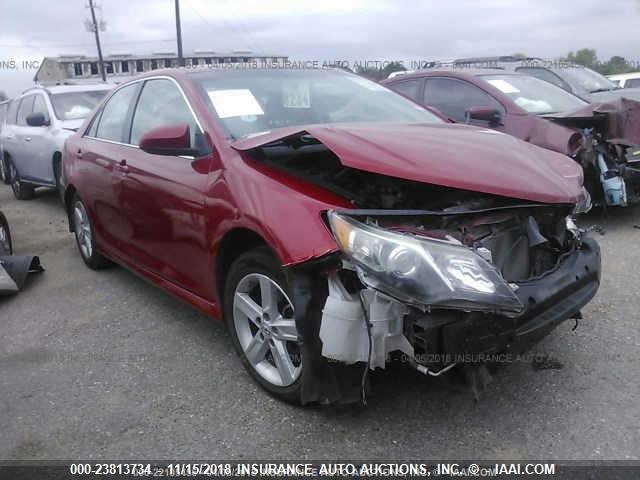 4T1BF1FKXEU794409 - 2014 TOYOTA CAMRY L/SE/LE/XLE 红色 照片 1