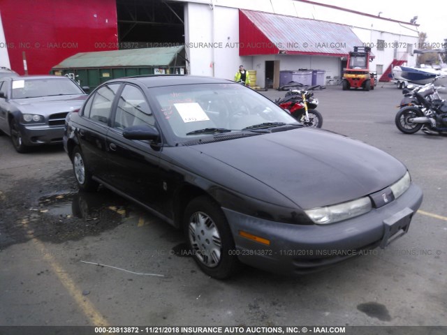 1G8ZH5286TZ150169 - 1996 SATURN SL1 BLACK photo 1