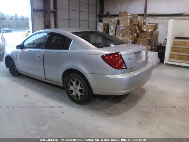 1G8AN12FX5Z183661 - 2005 SATURN ION LEVEL 2 SILVER photo 3