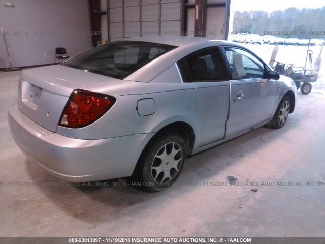 1G8AN12FX5Z183661 - 2005 SATURN ION LEVEL 2 SILVER photo 4
