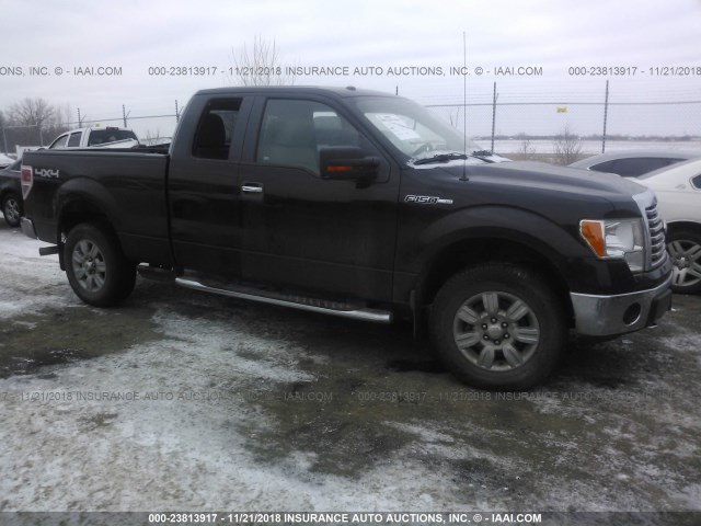 1FTFX1EV0AFB06737 - 2010 FORD F150 SUPER CAB BLACK photo 6