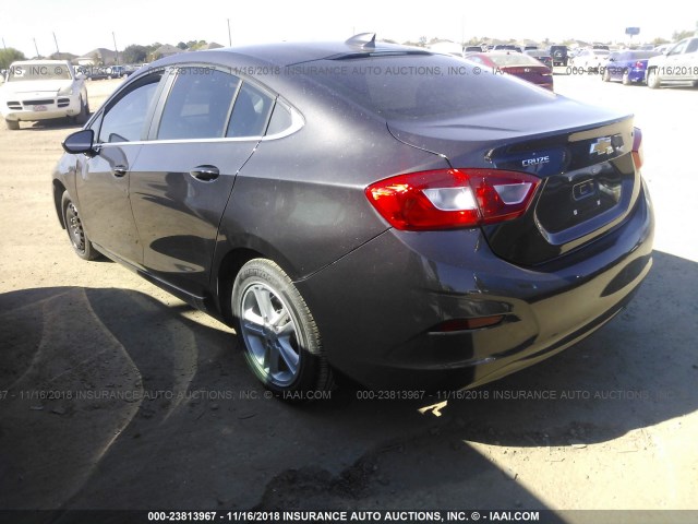 1G1BE5SM4G7291118 - 2016 CHEVROLET CRUZE GRAY photo 3