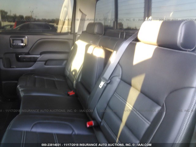 3GTU2WEC7EG518532 - 2014 GMC SIERRA K1500 DENALI BLACK photo 8