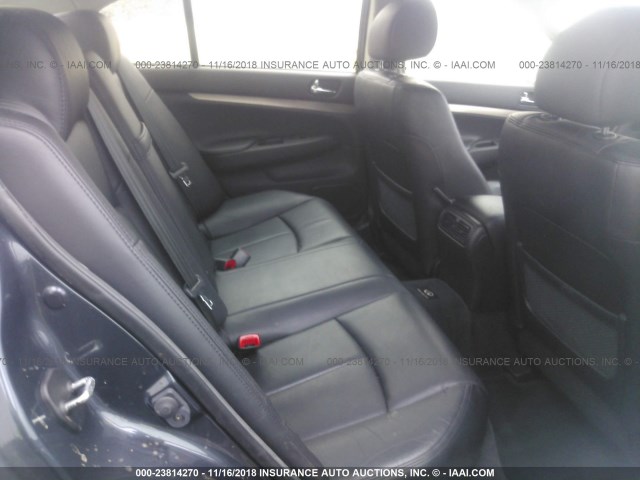 JN1CV6AR7DM752066 - 2013 INFINITI G37 BLACK photo 8