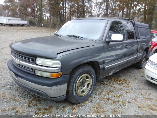 1GCEC19V6YZ320397 - 2000 CHEVROLET SILVERADO C1500 GRAY photo 2