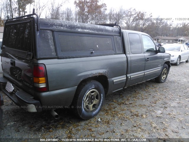 1GCEC19V6YZ320397 - 2000 CHEVROLET SILVERADO C1500 GRAY photo 4