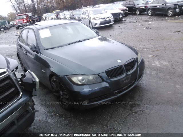 WBAVB17596NK36842 - 2006 BMW 325 I AUTOMATIC GREEN photo 1