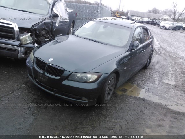 WBAVB17596NK36842 - 2006 BMW 325 I AUTOMATIC GREEN photo 2