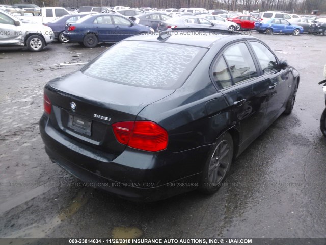 WBAVB17596NK36842 - 2006 BMW 325 I AUTOMATIC GREEN photo 4