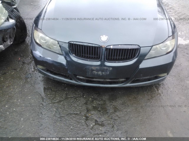 WBAVB17596NK36842 - 2006 BMW 325 I AUTOMATIC GREEN photo 6