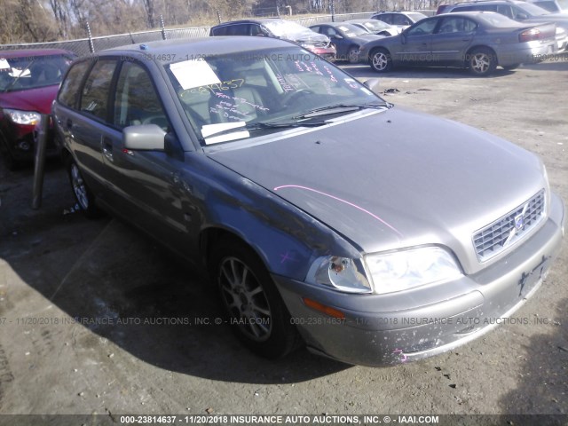 YV1VW27594F058431 - 2004 VOLVO V40 1.9T GRAY photo 1