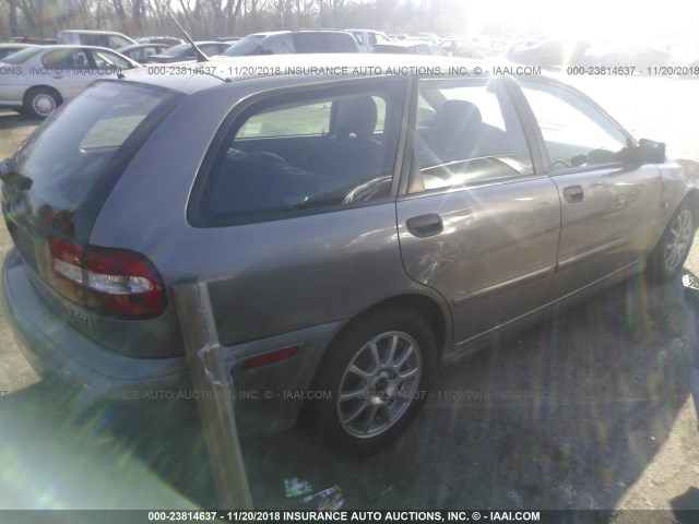 YV1VW27594F058431 - 2004 VOLVO V40 1.9T GRAY photo 4