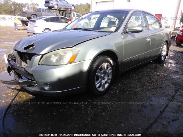 1N4AL11D05N902845 - 2005 NISSAN ALTIMA S/SL GREEN photo 2