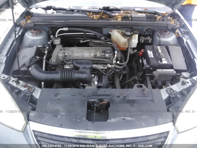 1G1ZS58F77F109272 - 2007 CHEVROLET MALIBU LS 蓝色 照片 10