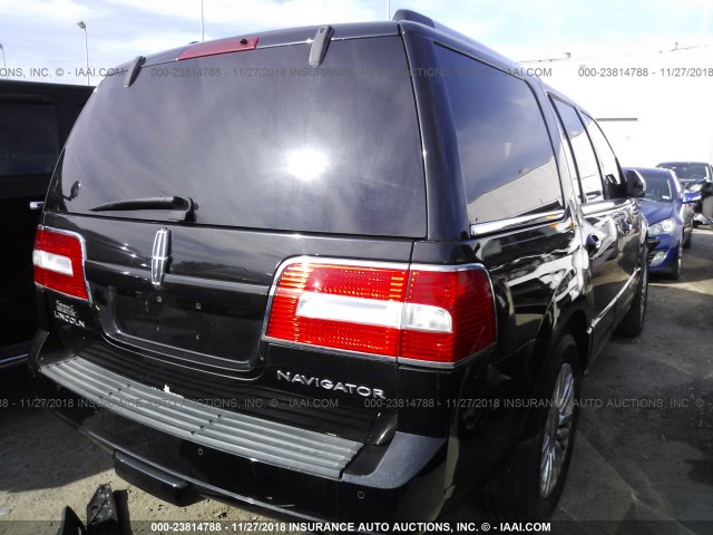 5LMJJ2H52AEJ00689 - 2010 LINCOLN NAVIGATOR BLACK photo 4