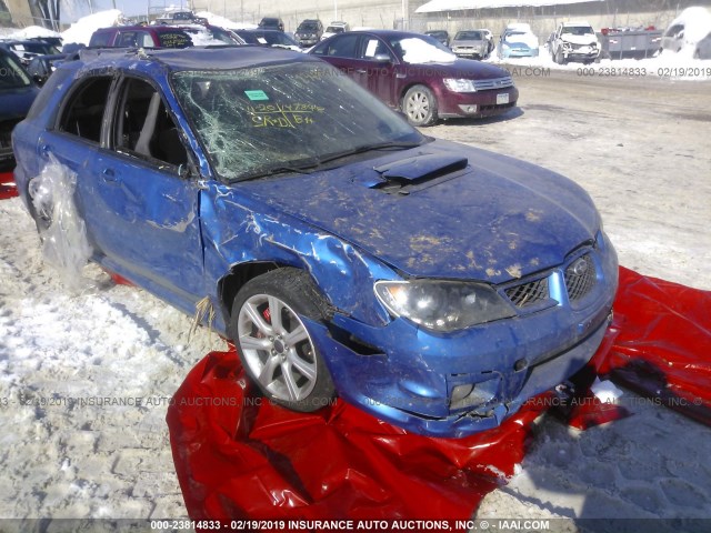 JF1GG79666G804187 - 2006 SUBARU IMPREZA WRX SPORT/LIMITED BLUE photo 1