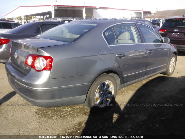 WVWGK73C36P151731 - 2006 VOLKSWAGEN PASSAT 2.0T/2.0T VALUE GRAY photo 4