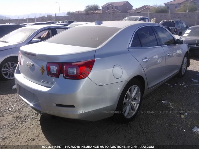 1G11E5SA2GF100450 - 2016 CHEVROLET MALIBU LIMITED LTZ Gümüş foto 4