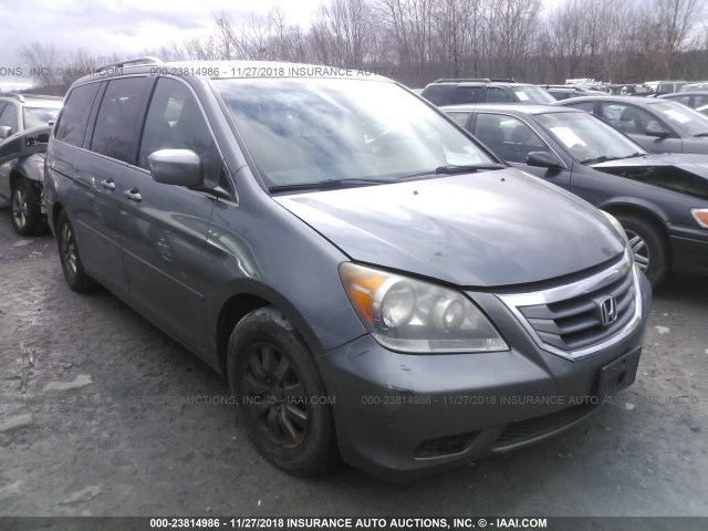 5FNRL38749B021398 - 2009 HONDA ODYSSEY EXL GRAY photo 1