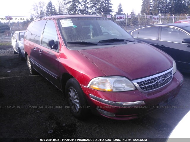 2FMDA5244XBB73293 - 1999 FORD WINDSTAR SE RED photo 1