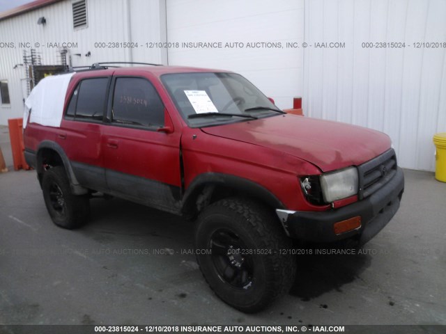 JT3HN86R0W0164788 - 1998 TOYOTA 4RUNNER SR5 RED photo 1