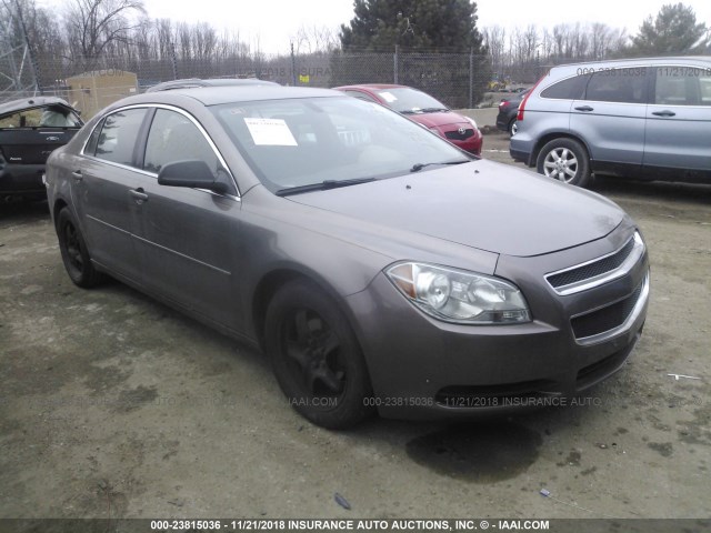 1G1ZA5EU1BF169904 - 2011 CHEVROLET MALIBU LS 棕色 照片 1