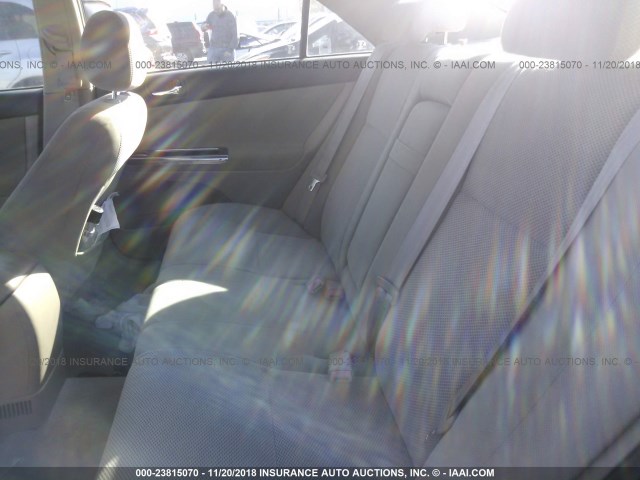 JTDBE32K120076842 - 2002 TOYOTA CAMRY LE/XLE/SE RED photo 8