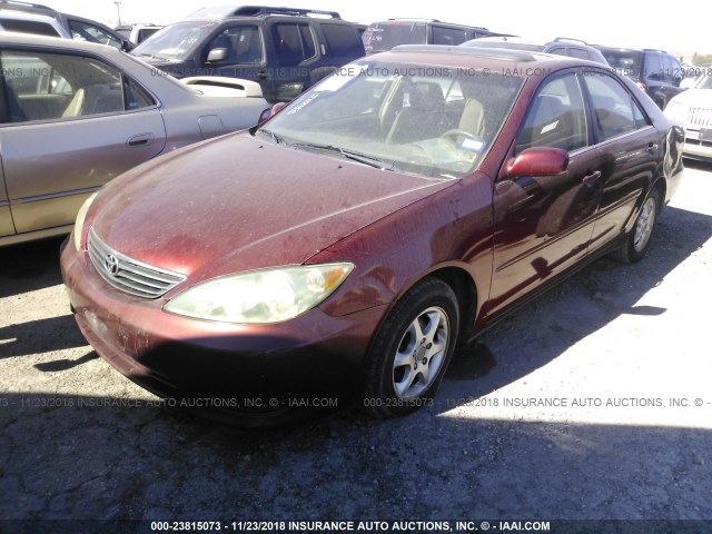 4T1BE32K36U137666 - 2006 TOYOTA CAMRY LE/XLE/SE RED photo 2